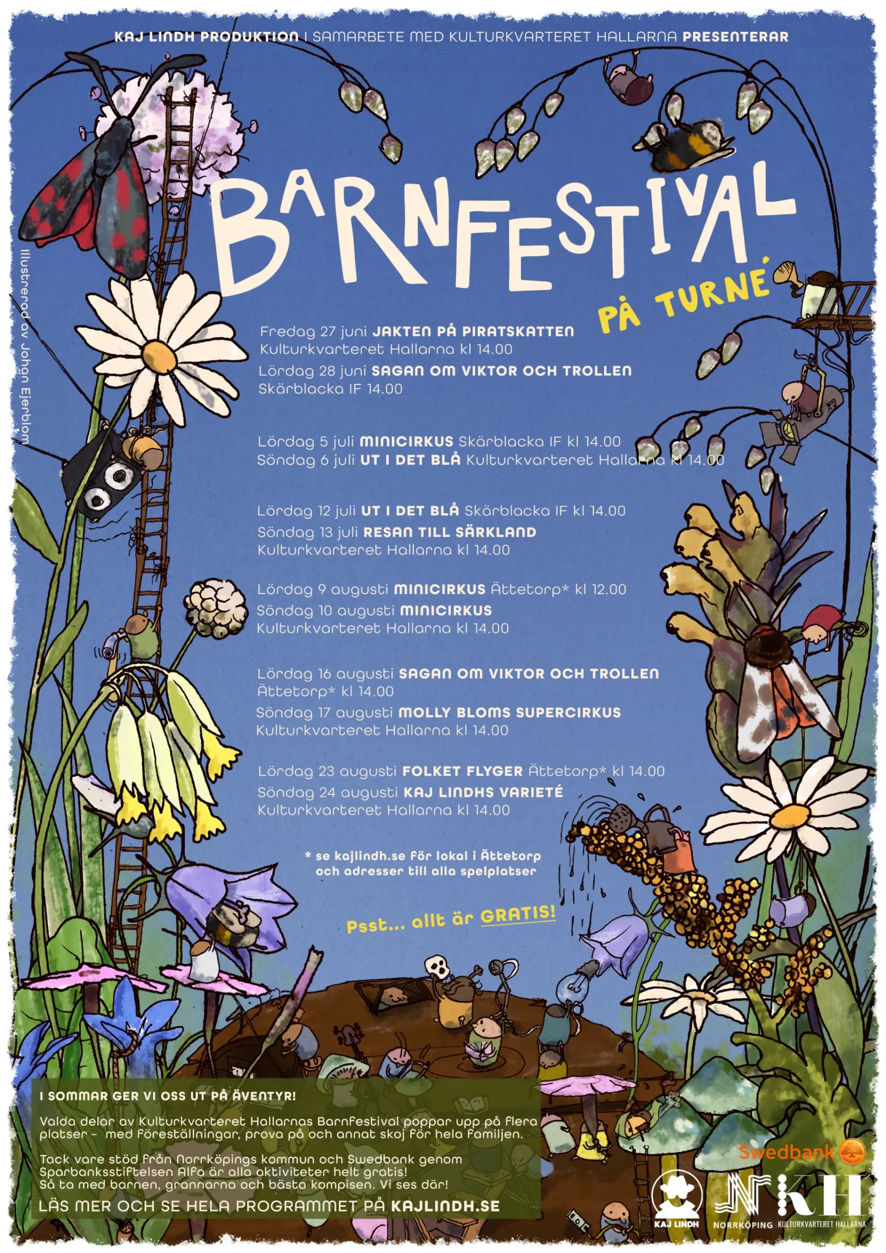 Barnfestival På Turné Spelschema